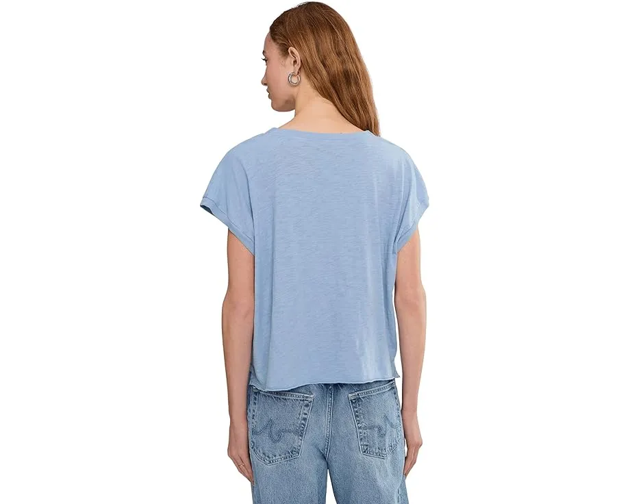 Футболка Mod-o-doc с коротким рукавом долман и ступенчатым подолом