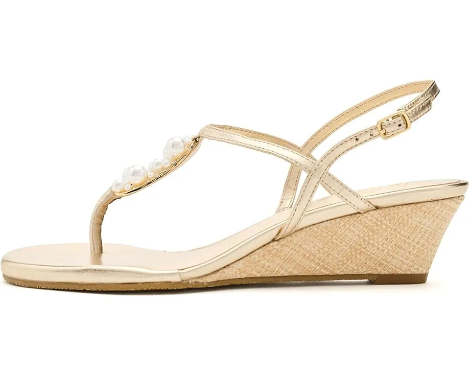 Туфли Lilly Pulitzer Good As God на платформе с жемчугом и стразами