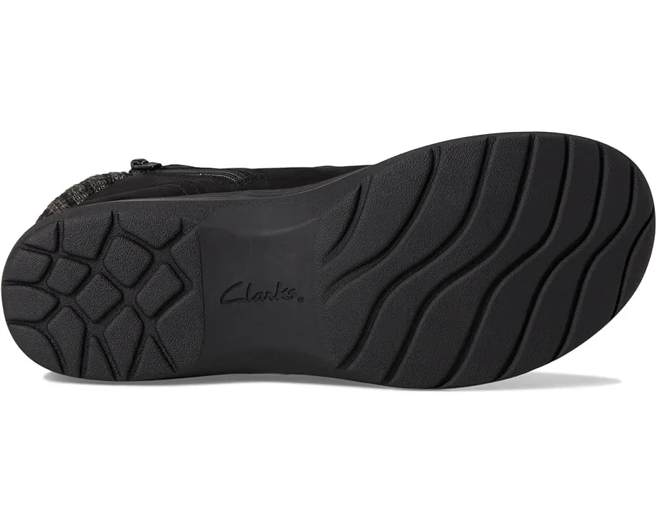 Высокие ботинки Clarks Carleigh Jade из нубука с удобной стелькой