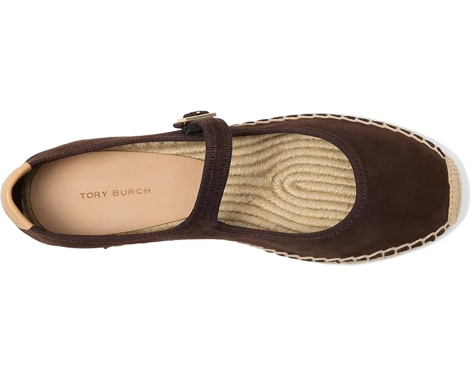 Эспадрильи Tory Burch Mary Jane с ремешком и джутовой подошвой