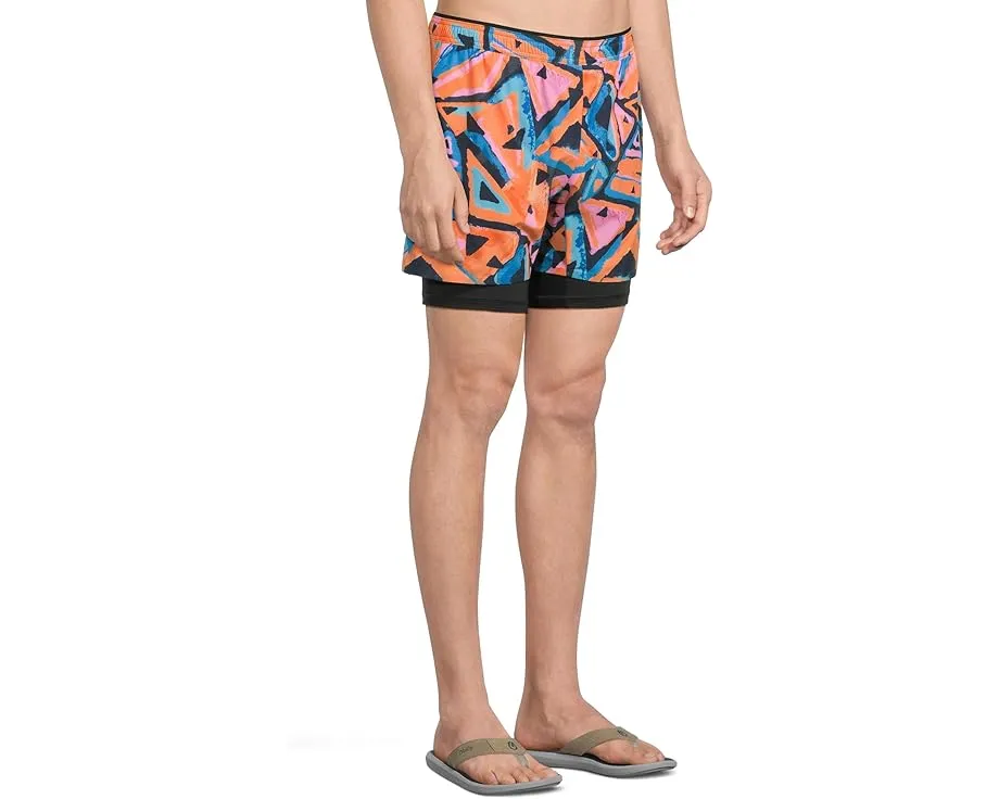 Шорты для тренировок Chubbies The Exploding Nachos 5.5 с карманами на молнии