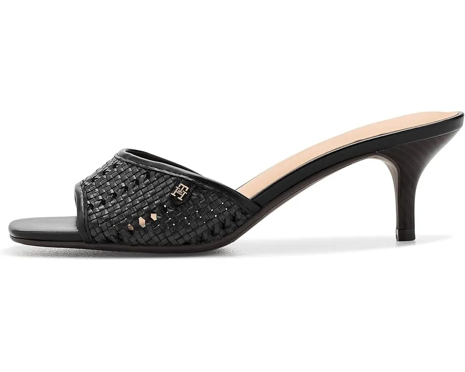 Босоножки Claihre Tommy Hilfiger на среднем каблуке с плетеным ремешком