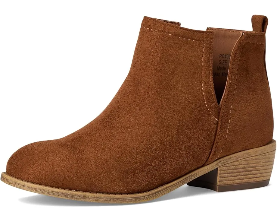 Ботильоны Journee Collection Rimi из кожи с квадратным каблуком