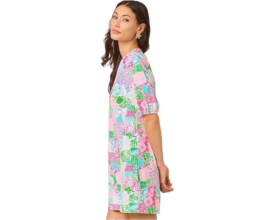 Платье Carey с коротким рукавом и высоким воротником от Lilly Pulitzer