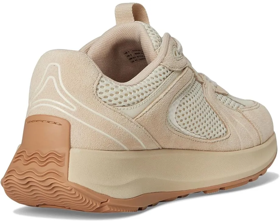 Кроссовки FitFlop F-Mode Flow на платформе с верхом из замши и сетки