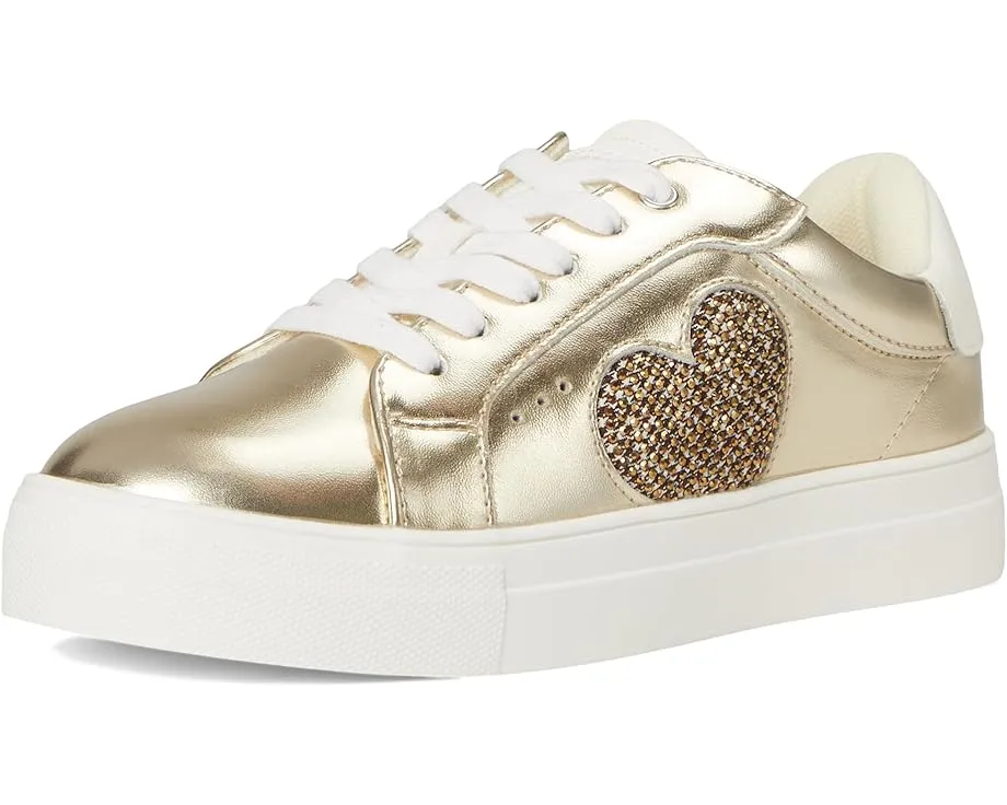 Кроссовки Kurt Geiger London Kids Mini Luckson Heart с сердечком на платформе