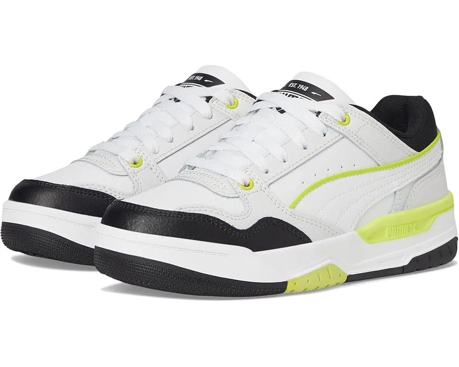 Детские кроссовки PUMA Kids Rebound Retro в винтажном стиле с кожаным верхом