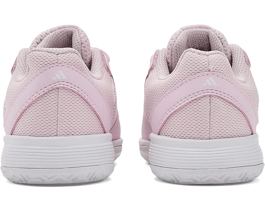 Adidas Courtflash Tennis детские кроссовки розовые с белым