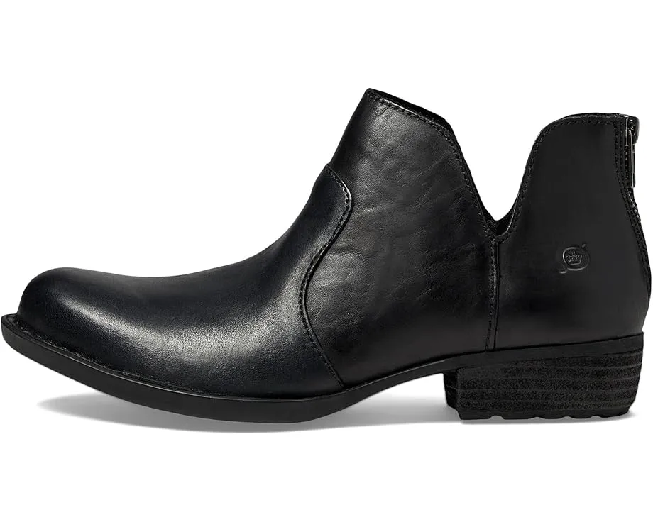 Ботильоны Born Kerri на молнии с каблуком из кожи Leawood и резиновой подошвой