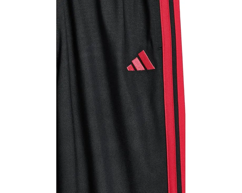 Adidas детские спортивные штаны 3-Stripe Tricot для больших детей в черном и синем цветах