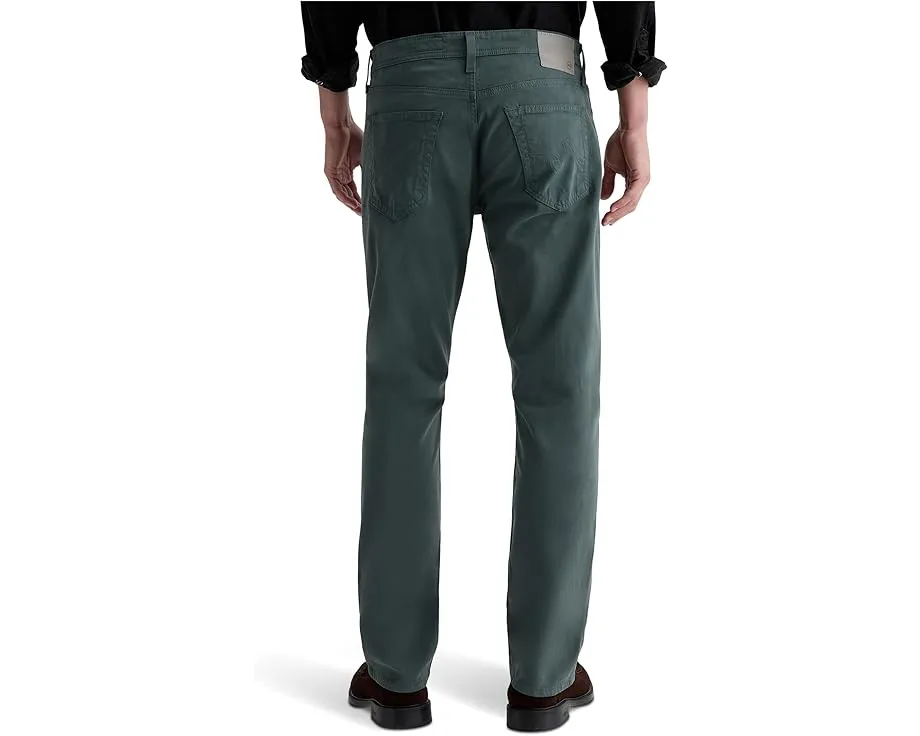 Джинсы Everett Slim Straight с прямым кроем и средней посадкой от AG Jeans
