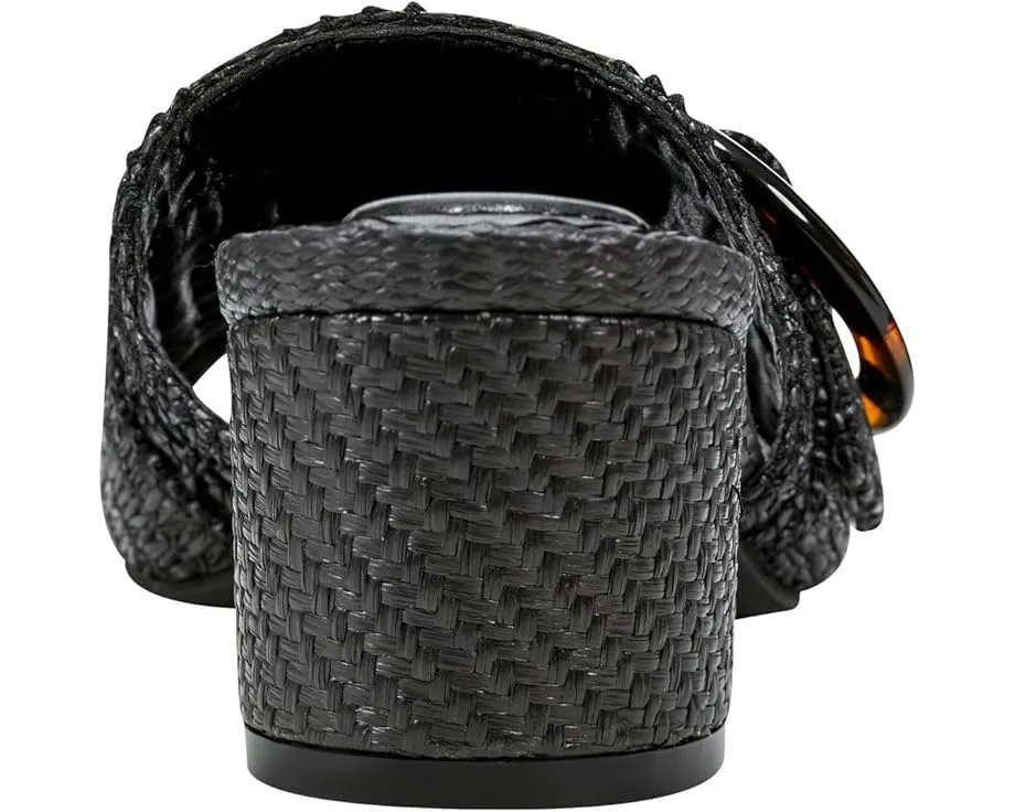 Босоножки Bandolino Anni на устойчивом каблуке с плетением из рафии и крупной пряжкой