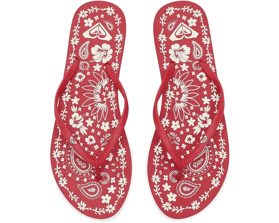Вьетнамки Roxy Bermuda Print III с принтом