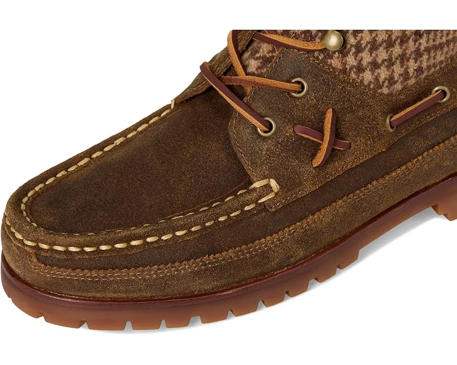 Ботинки Ranger Mid из замши и шерстяного твида Polo Ralph