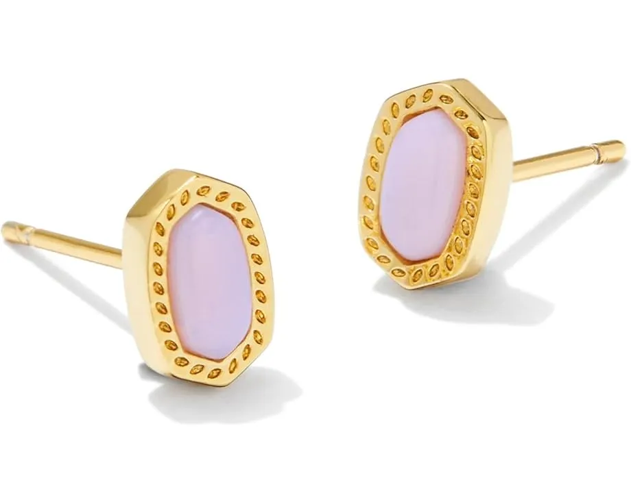 Серьги-гвоздики Kendra Scott Mini Ellie с миниатюрной подвеской