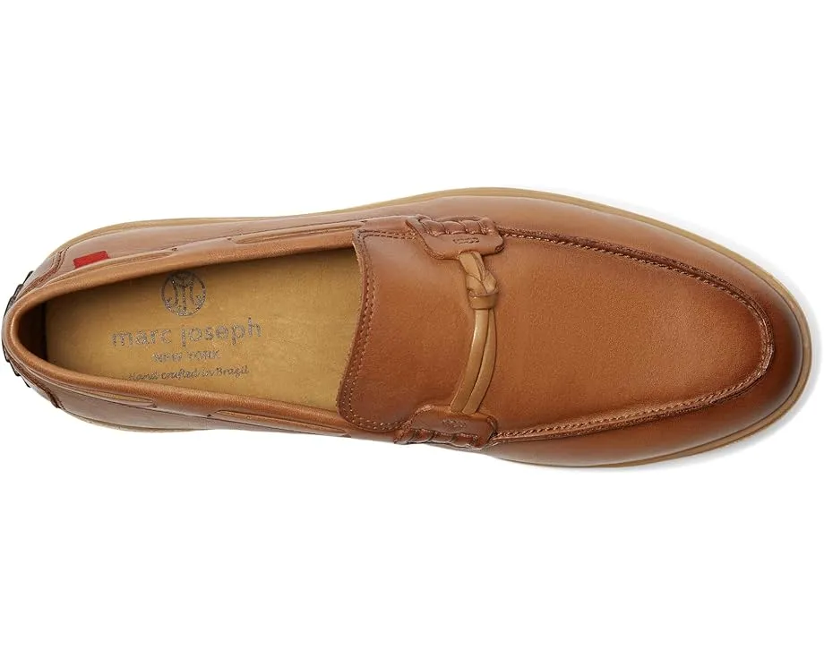 Лоферы Brenton Pl от Marc Joseph New York из телячьей кожи с узлом и резиновой подошвой