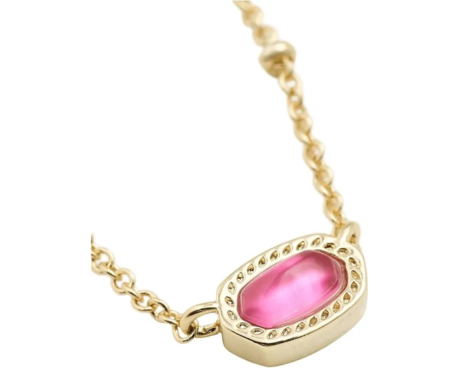 Мини кулон Kendra Scott Elisa Satellite на текстурированной цепочке