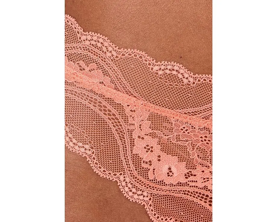 Трусы-стринги Free People Spring Fever из кружева с цветочным принтом