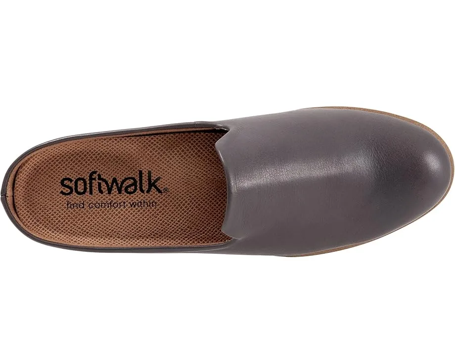 Мюли SoftWalk Wolcott из состаренной кожи с бархатной подкладкой