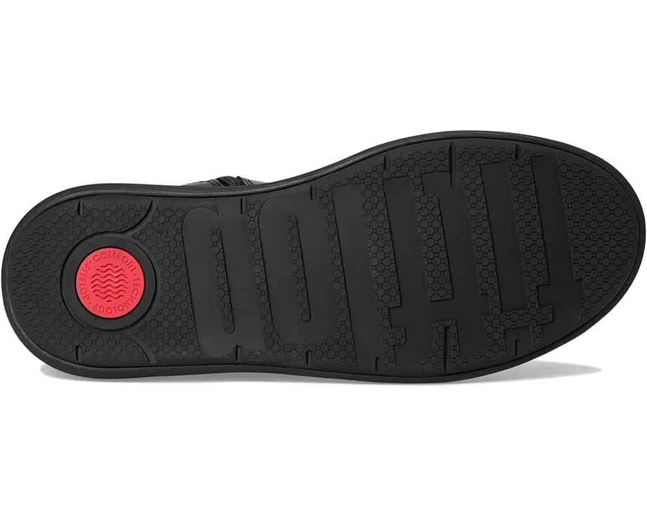 Ботинки FitFlop Iq-comff с молнией на щиколотке из кожи и анатомической стелькой