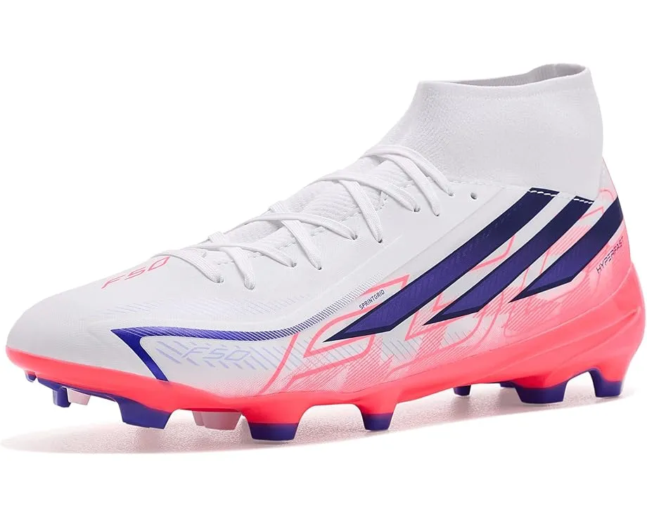 Бутсы Adidas F50 Hyperfast League Mid Top для игры на твердом грунте