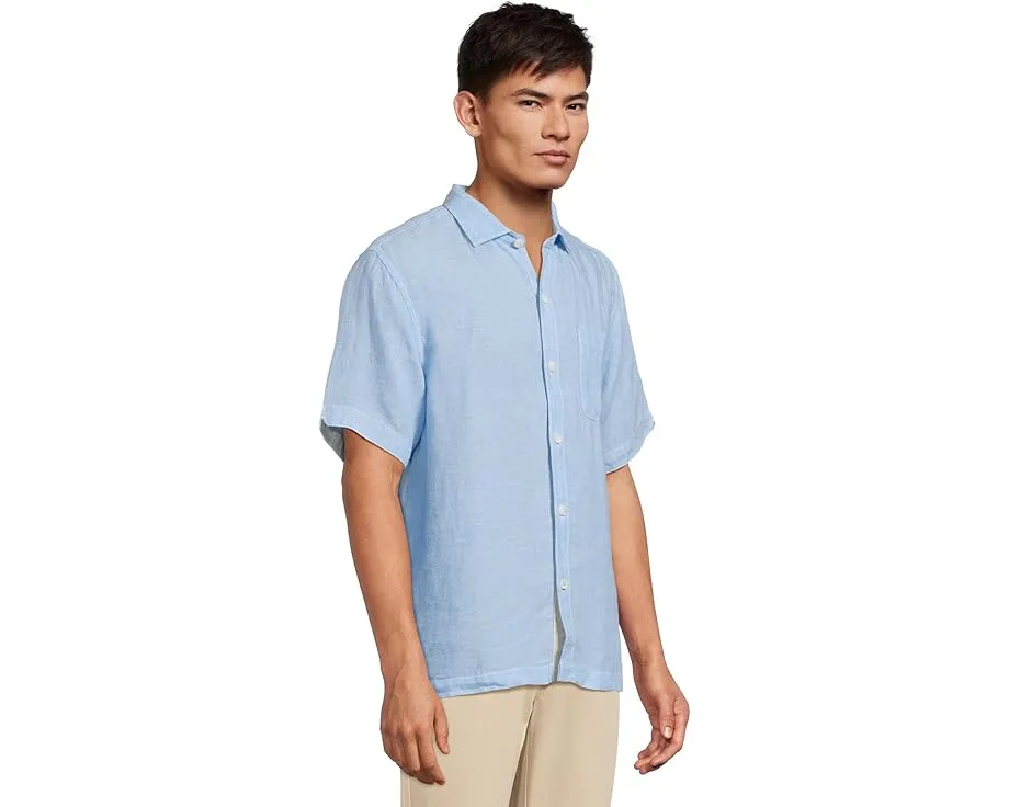Льняная рубашка Tommy Bahama Short Sleeve Paradise Breezer