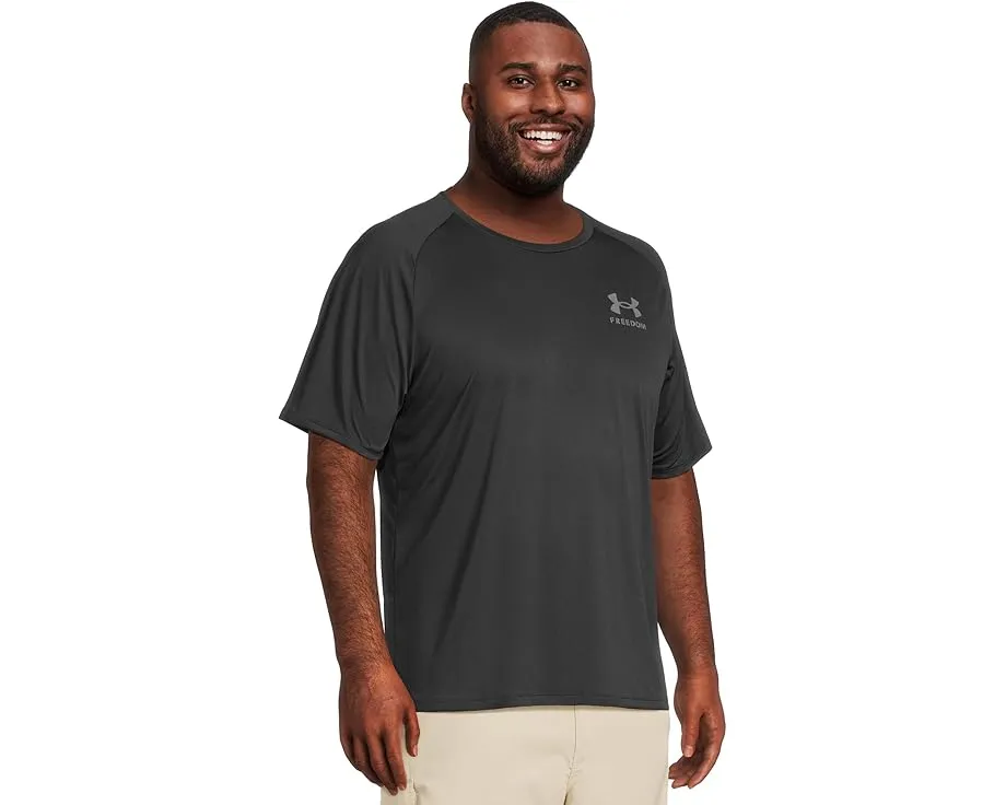 Футболка Under Armour Freedom Tech с коротким рукавом из влагоотводящей ткани