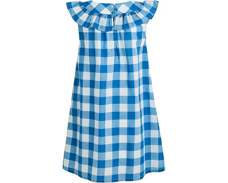 Детское платье Janie and Jack в клетку с короткими рукавами
