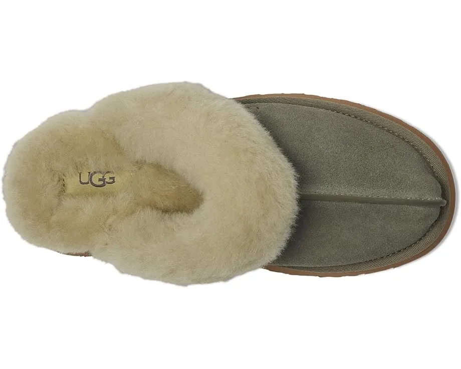 UGG Disquette угги на платформе из овчины с подошвой из ЭВА