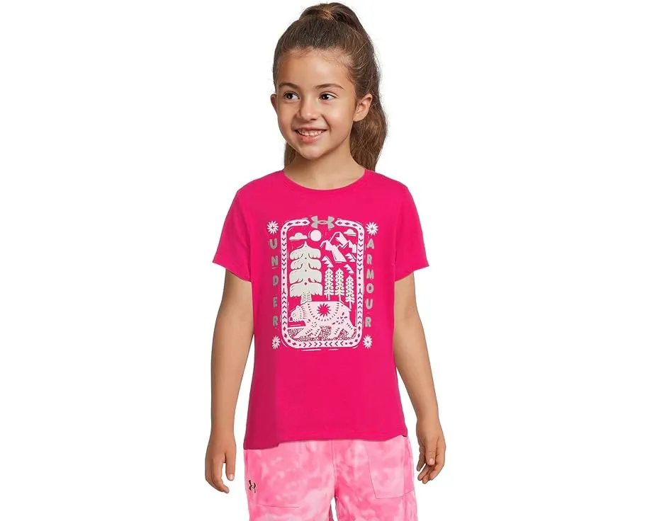 Детская футболка Under Armour Folklore Bear Tee с принтом медведя