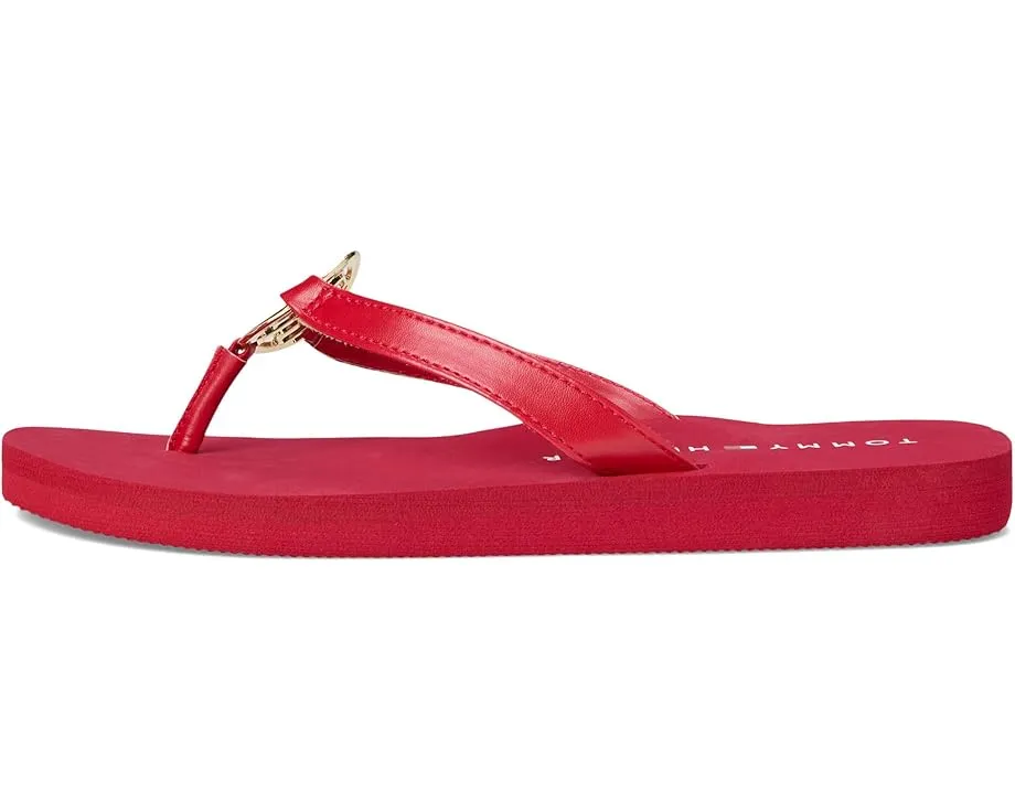 Сандалии Tommy Hilfiger Crelina с логотипом и кожаной стелькой