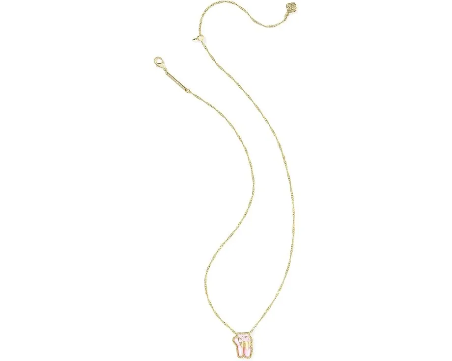 Короткое колье Kendra Scott Ballet Short Pendant с перламутром