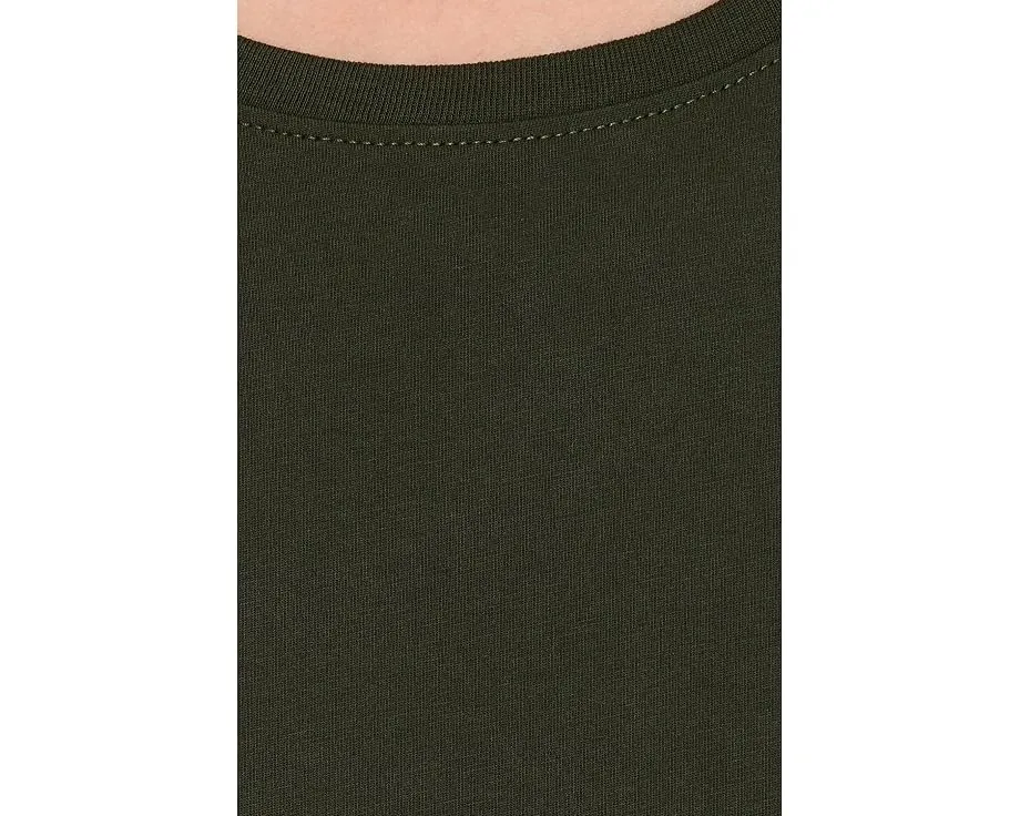 Футболка Eileen Fisher из органического пима хлопка с круглым вырезом