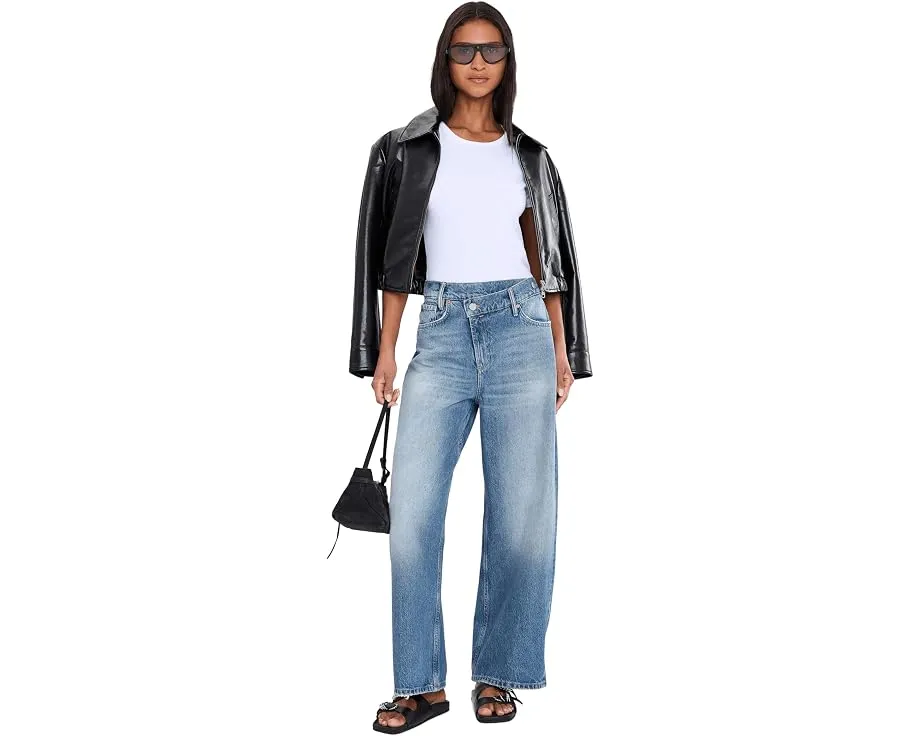 AllSaints джинсы Aki Crossover с завышенной талией