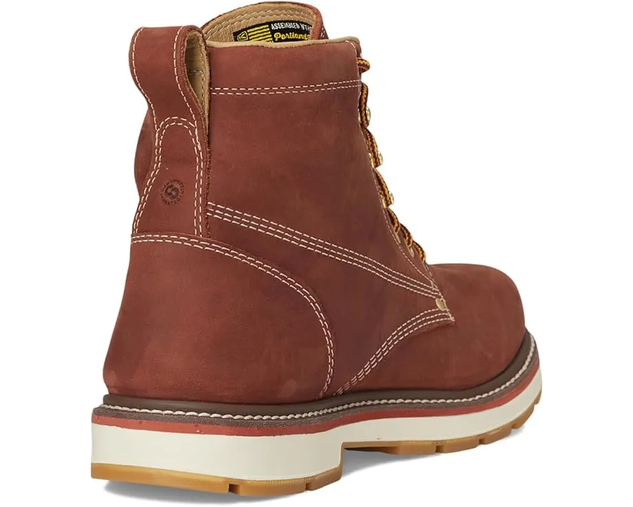 Водонепроницаемые рабочие ботинки KEEN Utility Liberty 6 дюймов с каблуком 90° и кожаным верхом