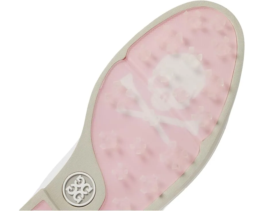 Женские гольф-туфли GFORE Gallivanter из галечной кожи с декоративными шпильками