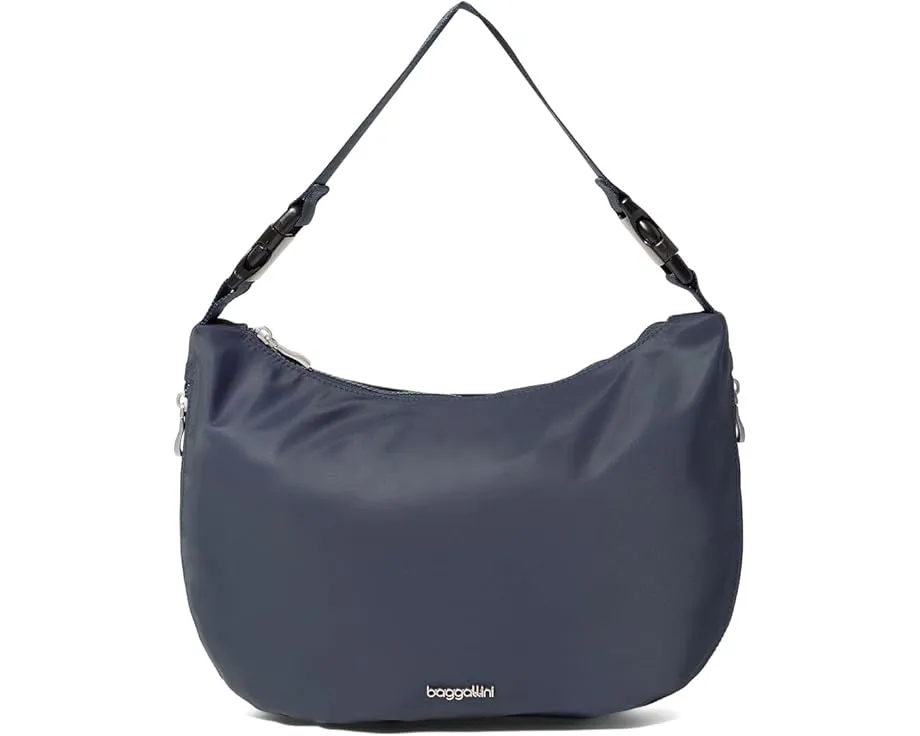 Сумка хобо Baggallini Crescent Convertible с ремнем кроссбоди и ключницей