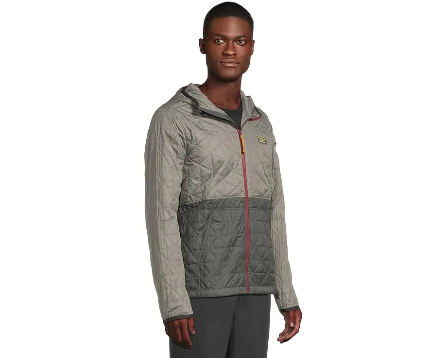 Куртка L.L.Bean Katahdin Insulated Hoodie Colorblock с утеплителем PrimaLoft