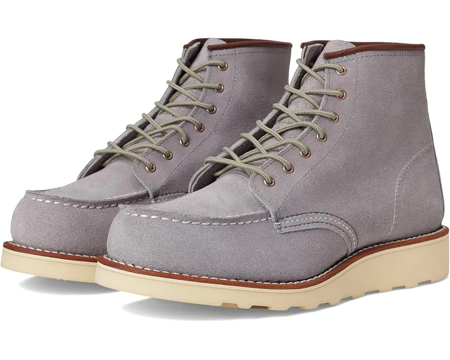 Ботинки Red Wing Heritage 6" Classic Moc с водонепроницаемой кожей и гибкой подошвой из крепа