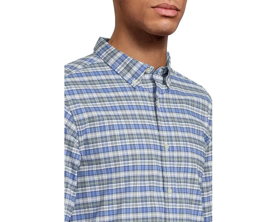 Рубашка Vineyard Vines Faraway из хлопка Performance в клетку