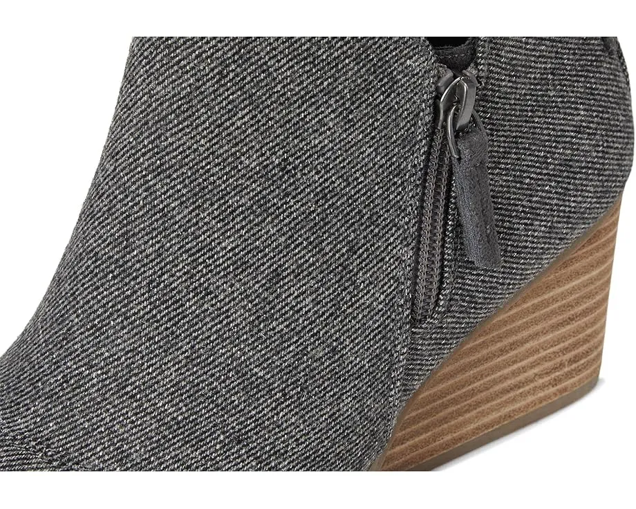 Ботильоны TOMS Goldie на клиновидном каблуке из кожи со стелькой CloudBound