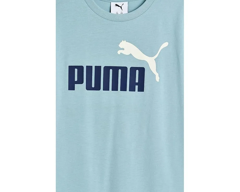 Puma Детский комплект из футболки с принтом и шорт из интерлока