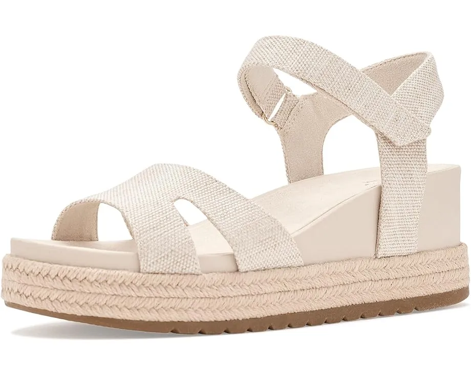 Сандалии TOMS Alana на клине с платформой и ремешками