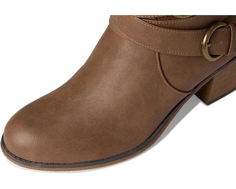 Ботинки Late в мотто-стиле от Journee Collection на платформе