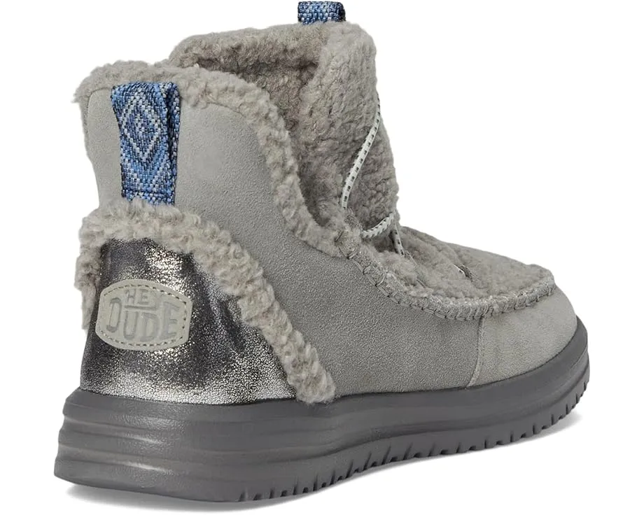 Ботинки Hey Dude Camden Suede Cozy с водоотталкивающей кожей и флисом