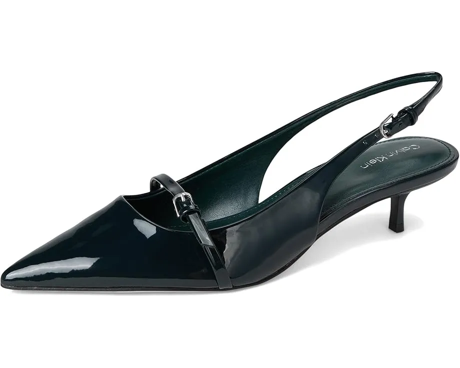 Туфли-лодочки Calvin Klein Simira с ремешком на щиколотке и каблуком kitten heel