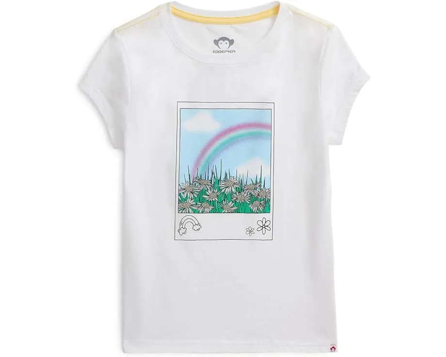 Футболка Circle Tee с принтом Appaman Kids для детей