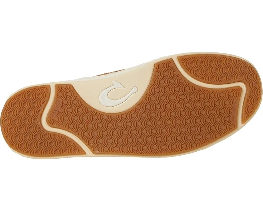 OluKai Lae'ahi Lauhala лоферы из кожи с текстильной подкладкой