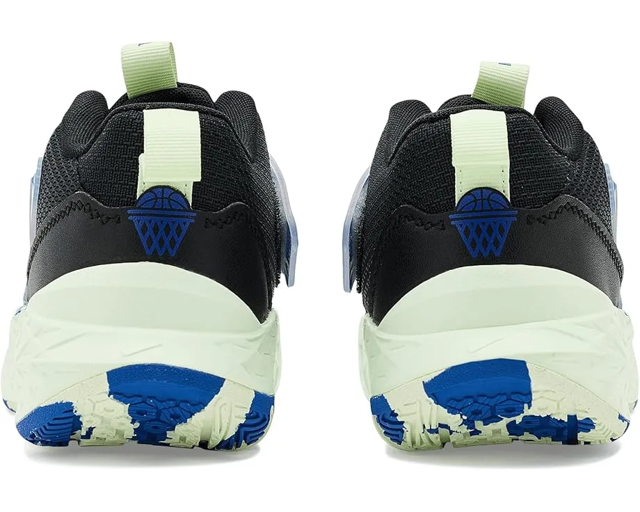 Кроссовки Nike Kids Team Hustle D 12 для баскетбола с липучкой