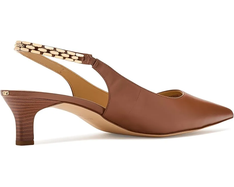 MICHAEL Michael Kors туфли Marcia Kitten Sling Pumps с цепочкой на шпильке